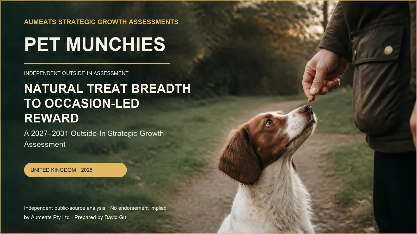 Cover image for Pet Munchies: From Natural Treat Breadth to an Occasion-Led Reward and Wellbeing System