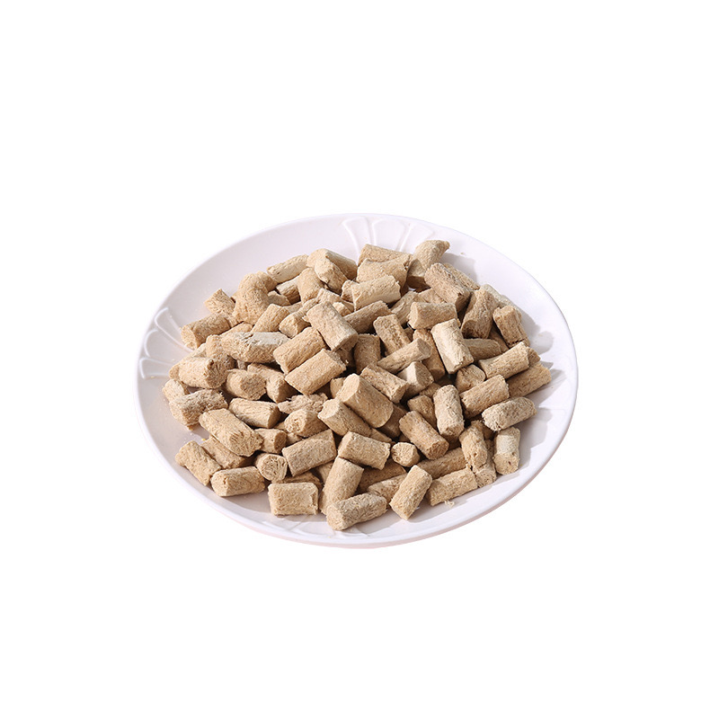 Freeze-dried raw bone-and-meat strips