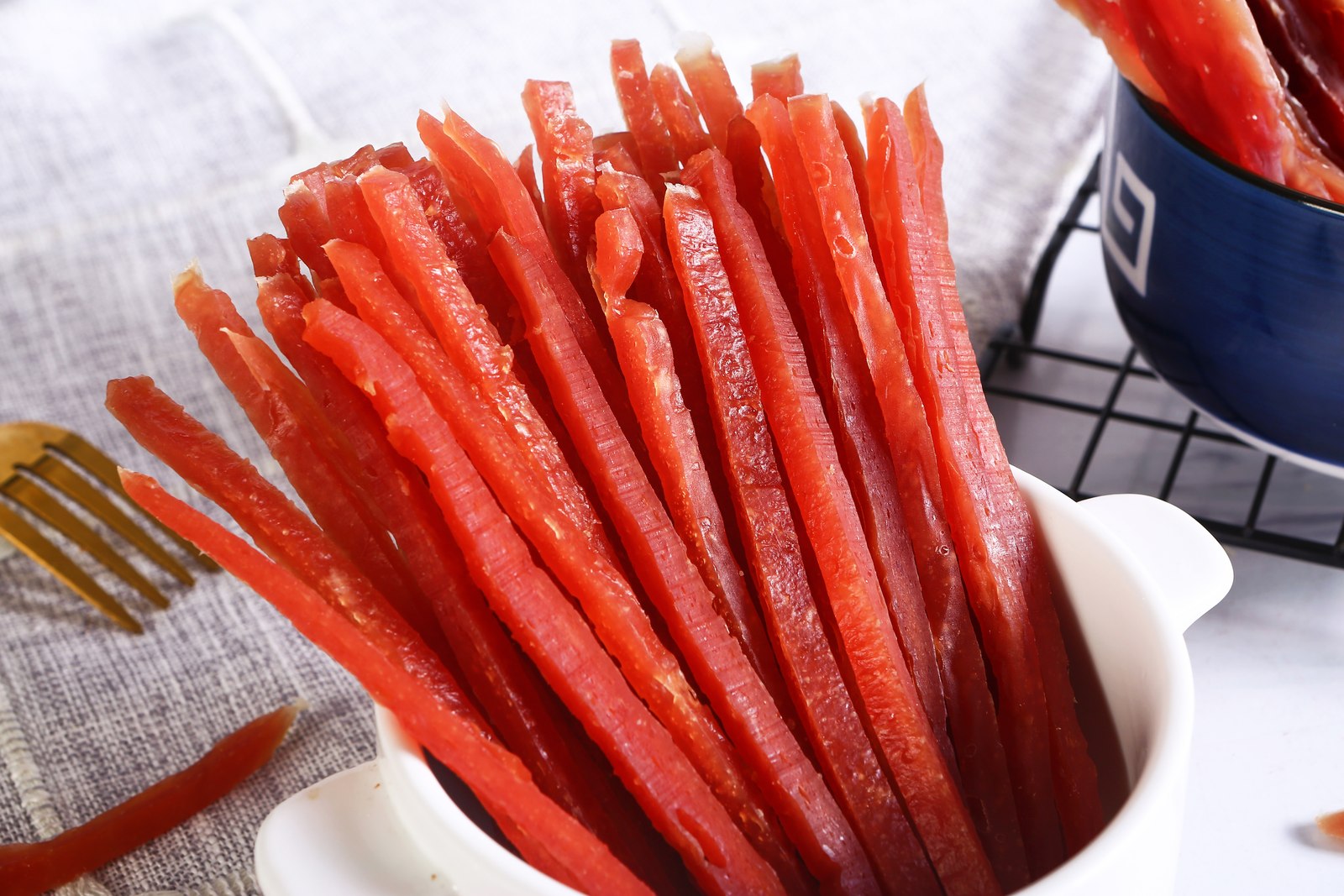 Shredded duck